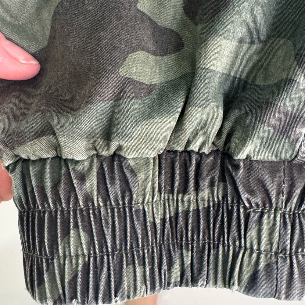 Driftwood Camouflage woven joggers with embroidery SZ M - Picture 6 of 6
